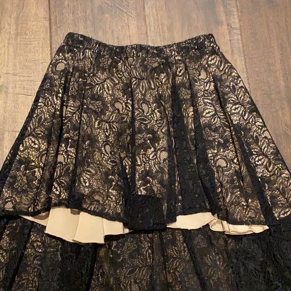 NWOT ALEXIS BENETT Hi Lo Mini Skirt size S - Picture 4 of 6